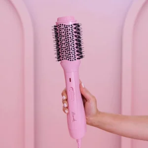 se précipiter pour acheter Vente flash 🔥 Mermade Brosse à Air Chaud Blow Dry Brush Rose – Brosse Soufflante 😉 9