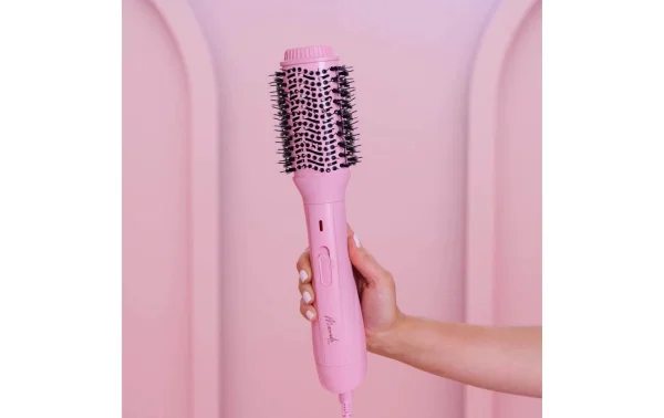 se précipiter pour acheter Vente flash 🔥 Mermade Brosse à Air Chaud Blow Dry Brush Rose – Brosse Soufflante 😉 4